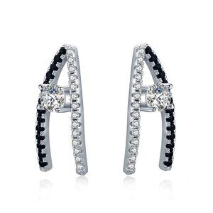 😍925 Sterling Silver Fashion Stud Small Earrings for Women, F277